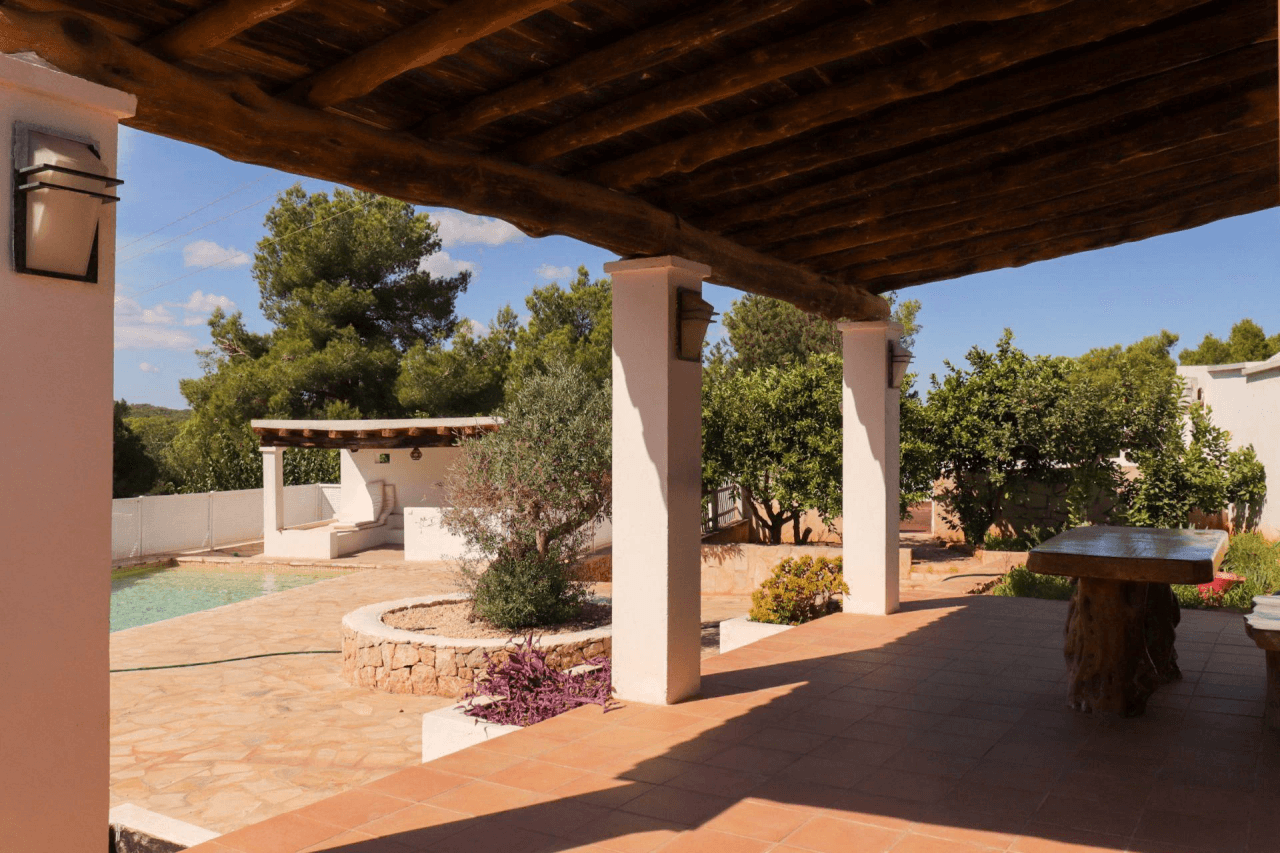 Chalet con piscina en Valverde