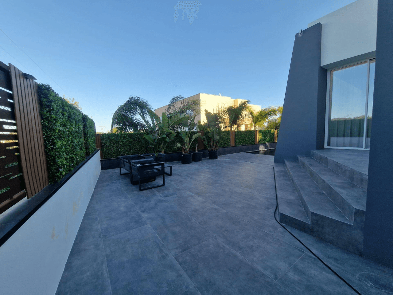 Chalet independiente con piscina en Santa Eulària