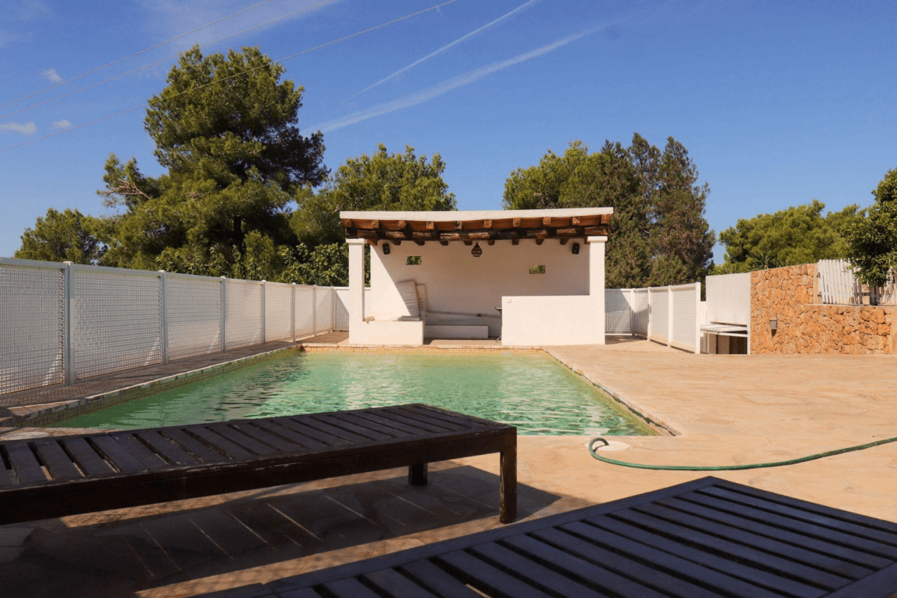 Chalet con piscina en Valverde