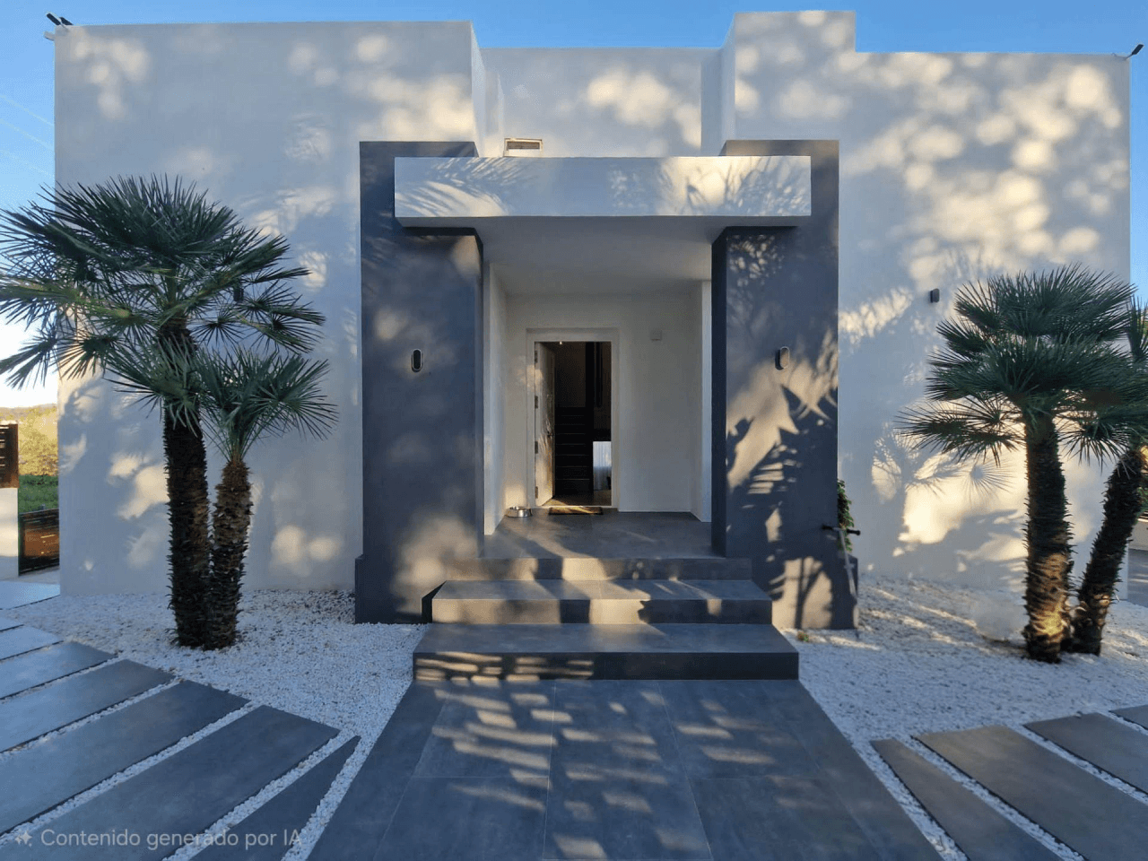 Chalet independiente con piscina en Santa Eulària