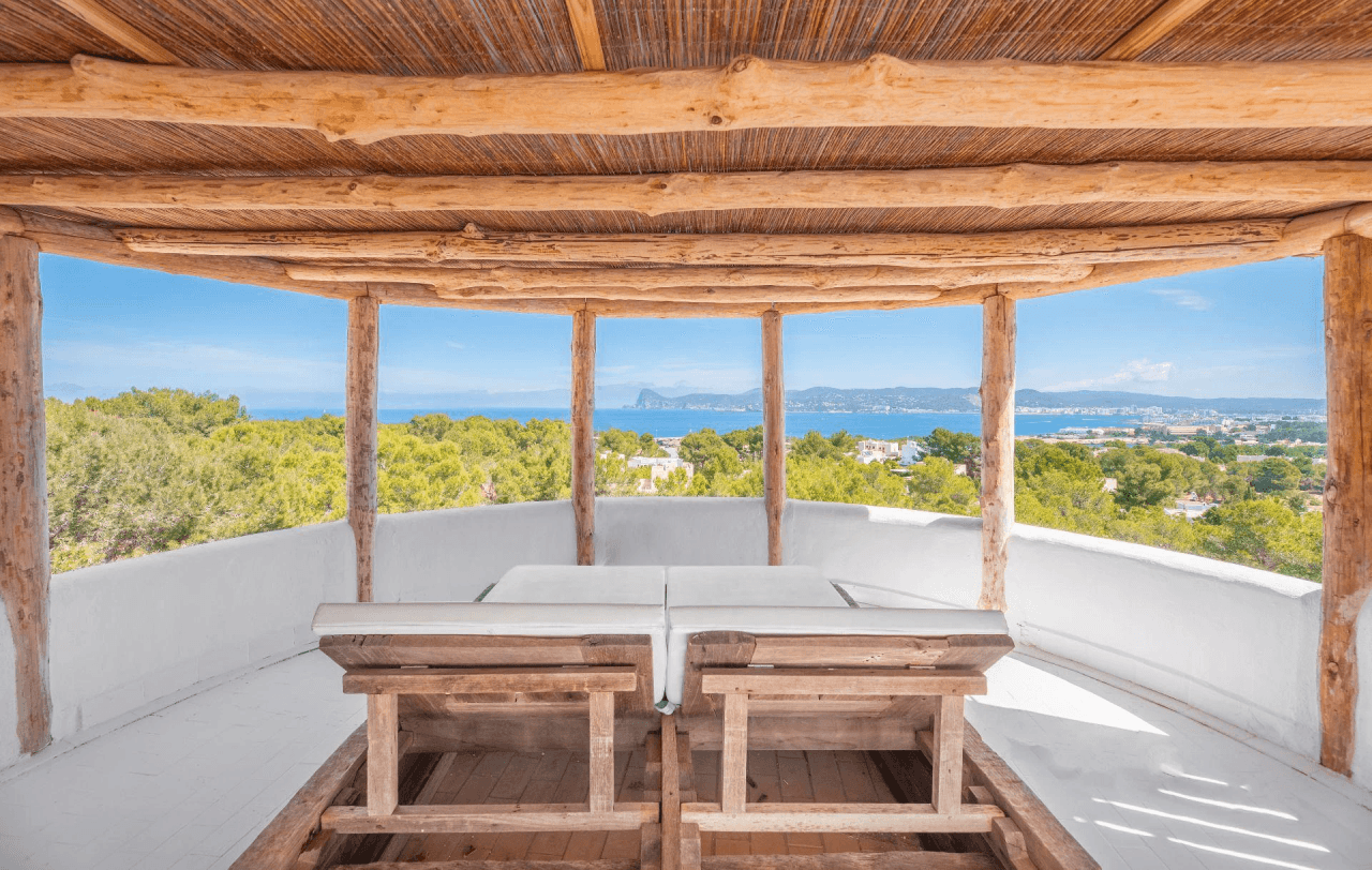 Villa con vistas al mar en Port Des Torrent