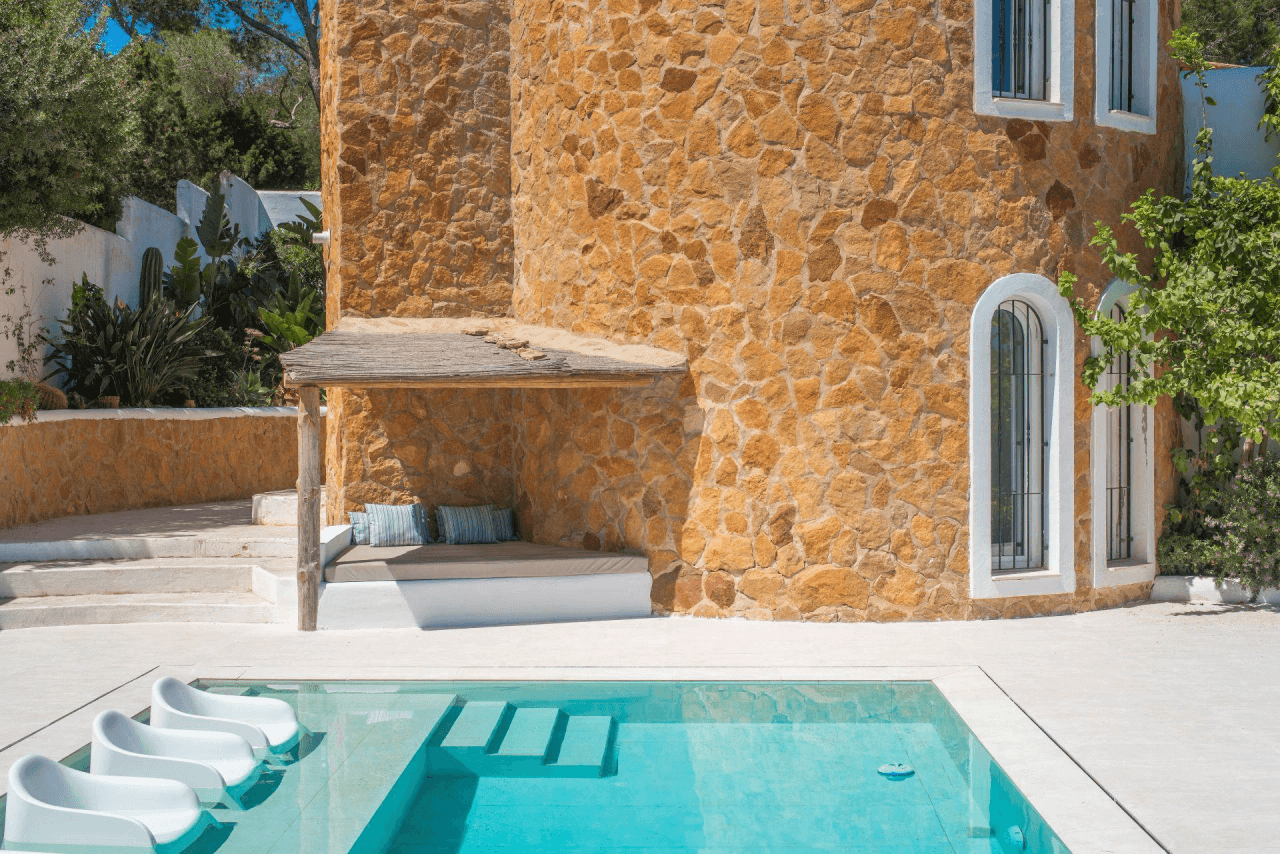 Villa con vistas al mar en Port Des Torrent