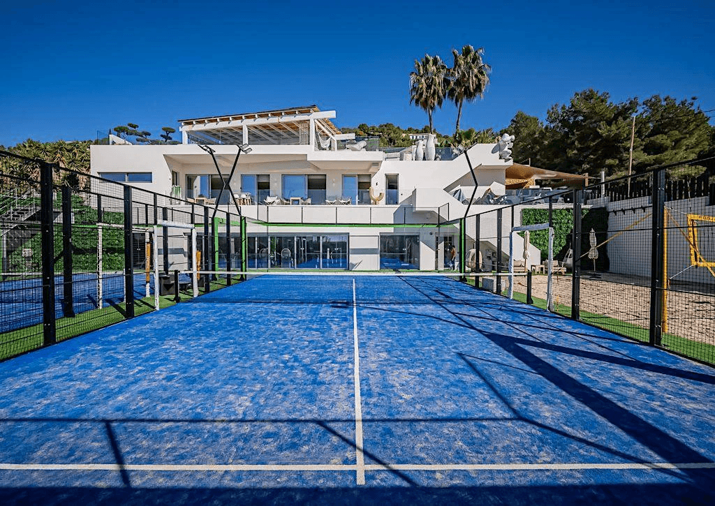 Villa de lujo excepcional con vistas panorámicas en Jesús, Ibiza