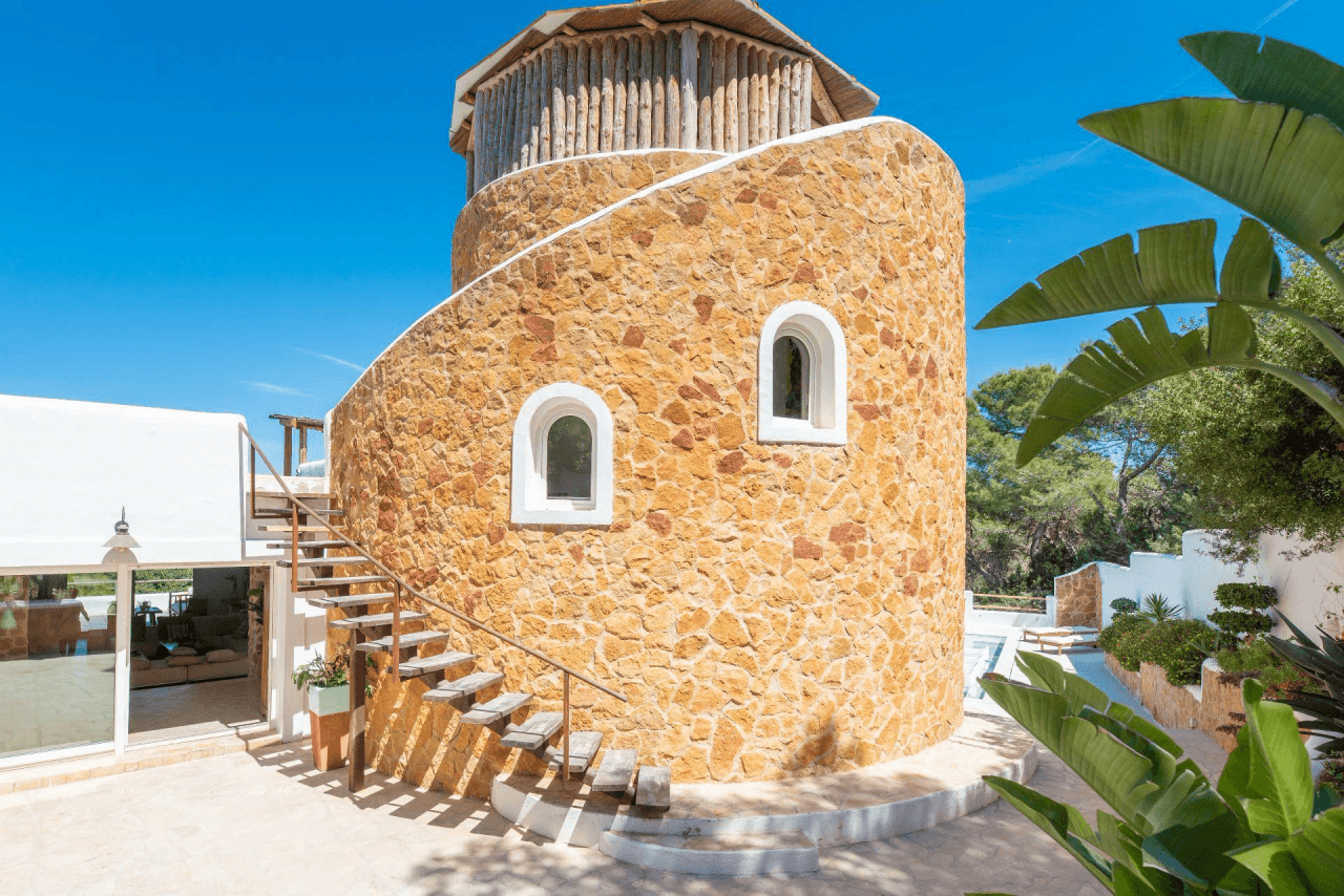 Villa con vistas al mar en Port Des Torrent