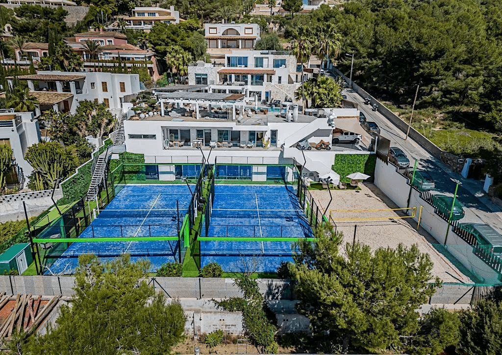 Villa de lujo excepcional con vistas panorámicas en Jesús, Ibiza