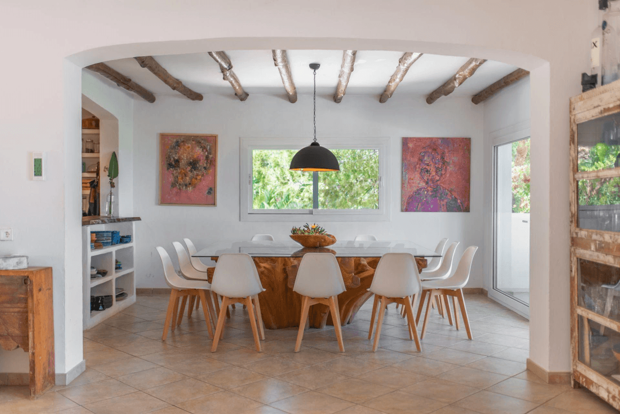 Villa con vistas al mar en Port Des Torrent