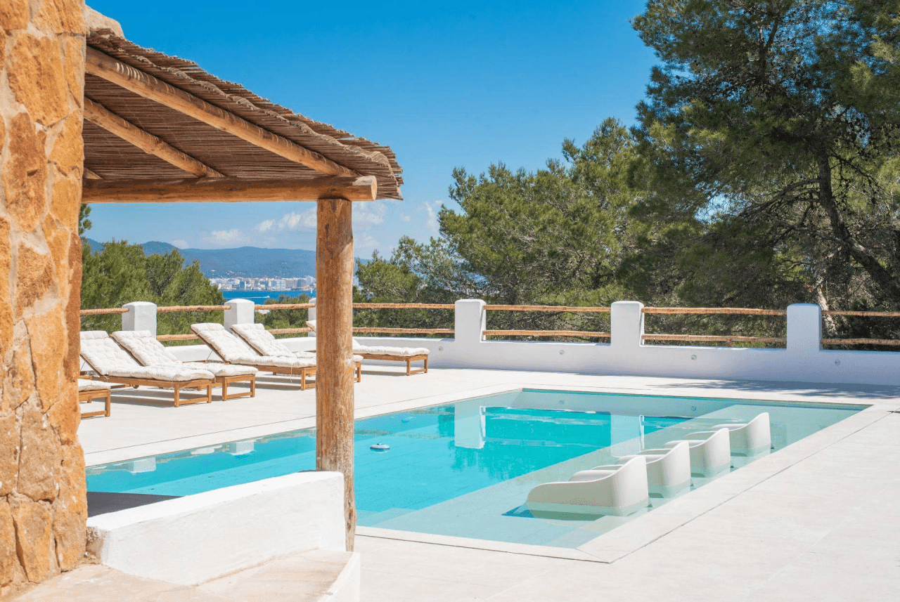 Villa con vistas al mar en Port Des Torrent