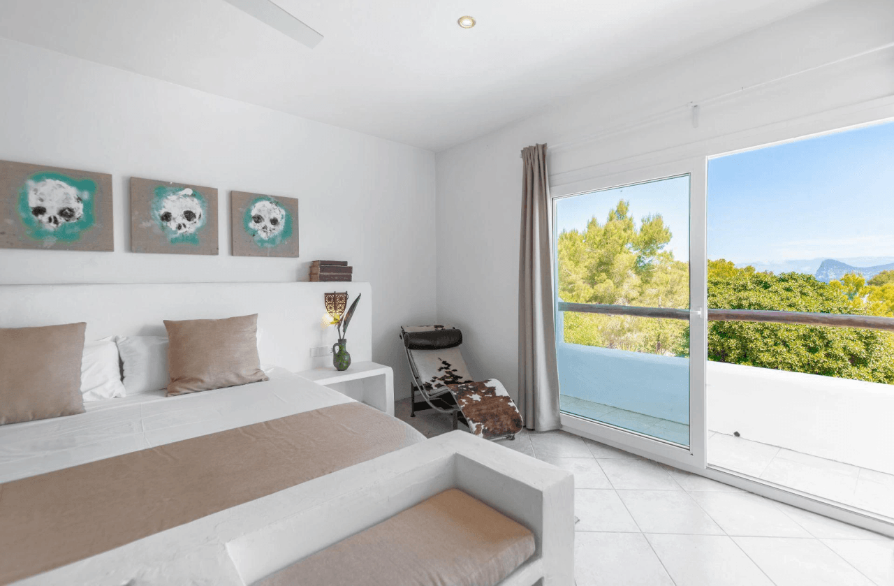 Villa con vistas al mar en Port Des Torrent