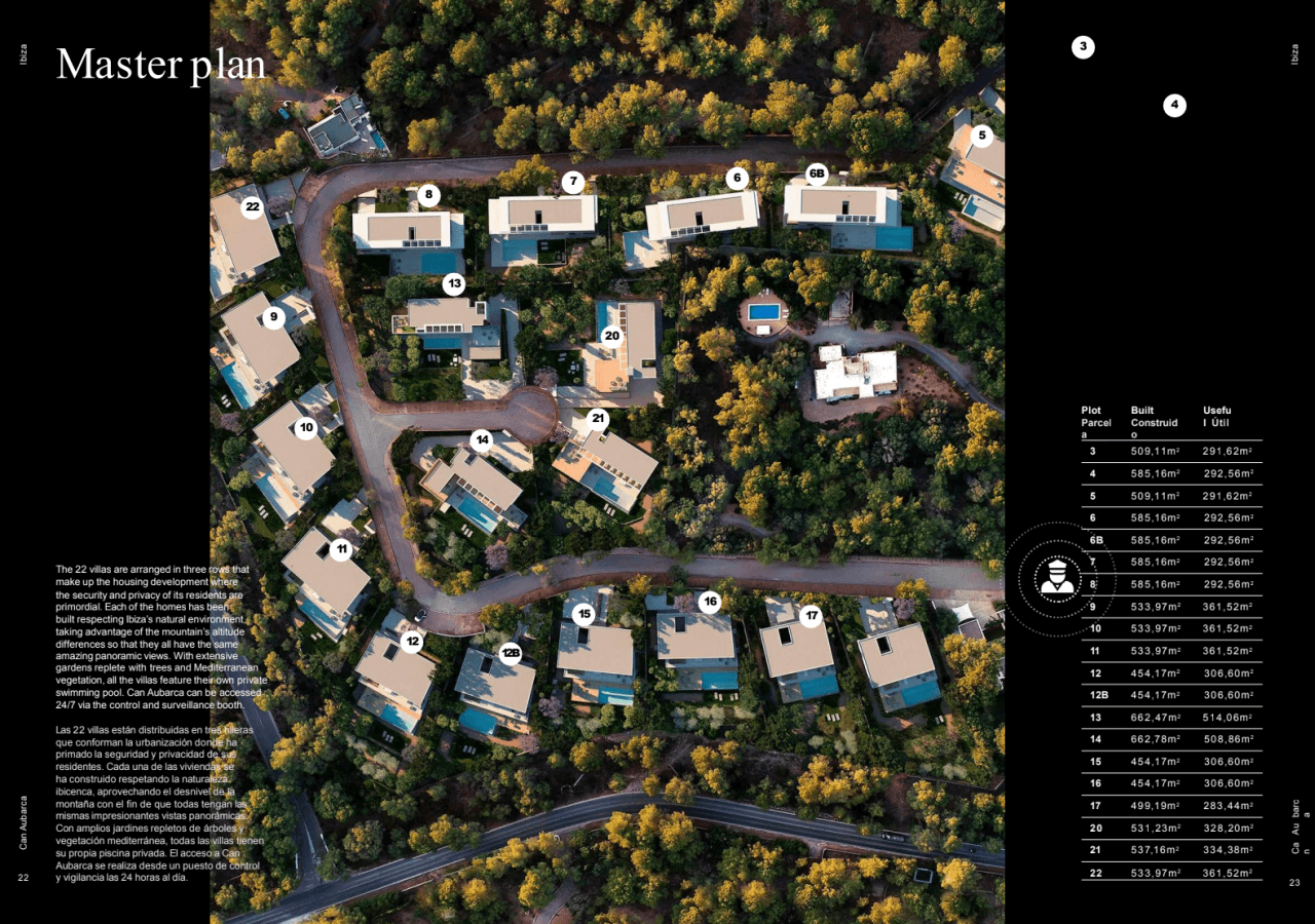 Exclusiva villa de obra nueva con vistas