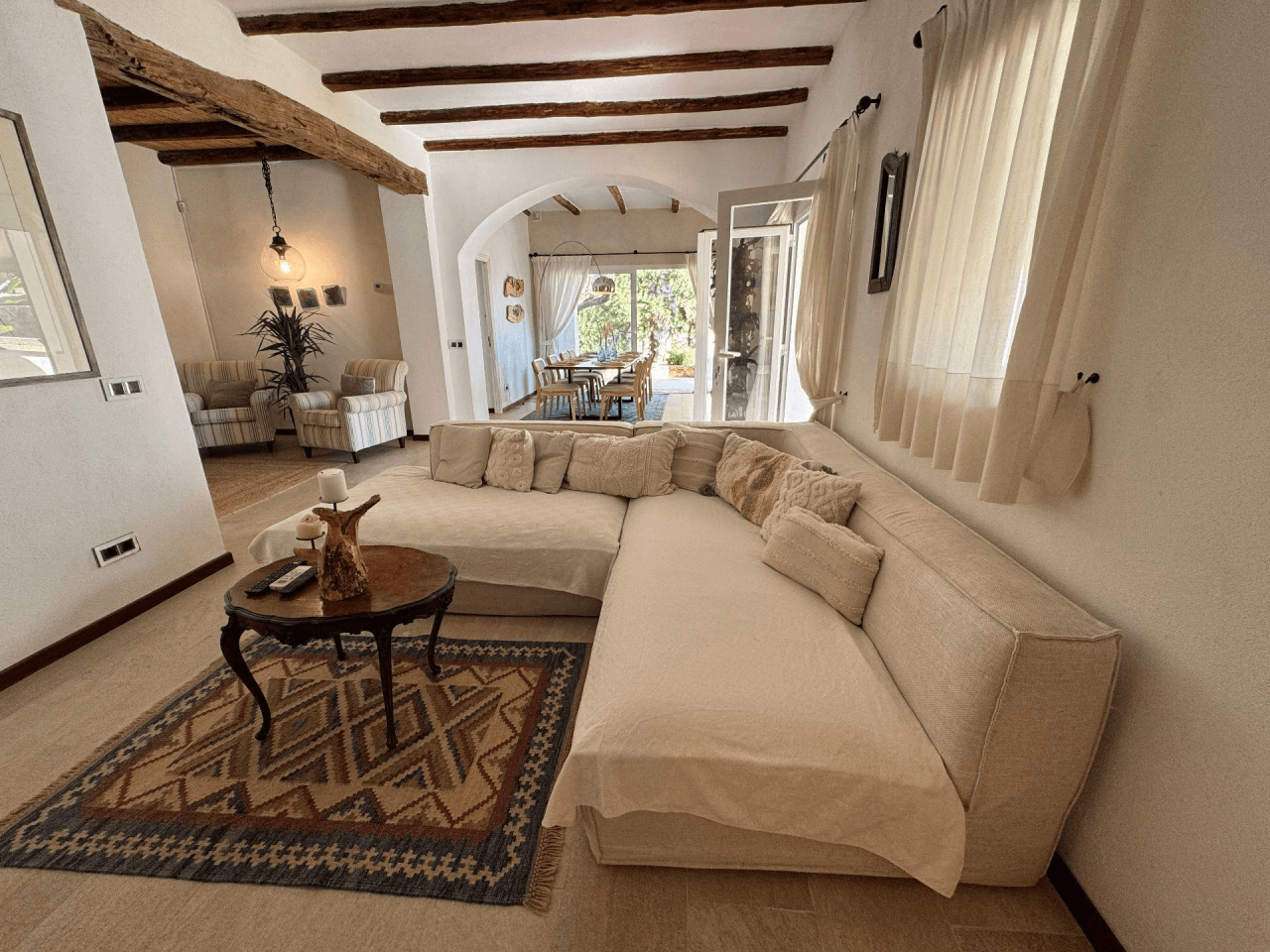 Una villa de lujo con alma mediterránea en Sant Josep de sa Talaia