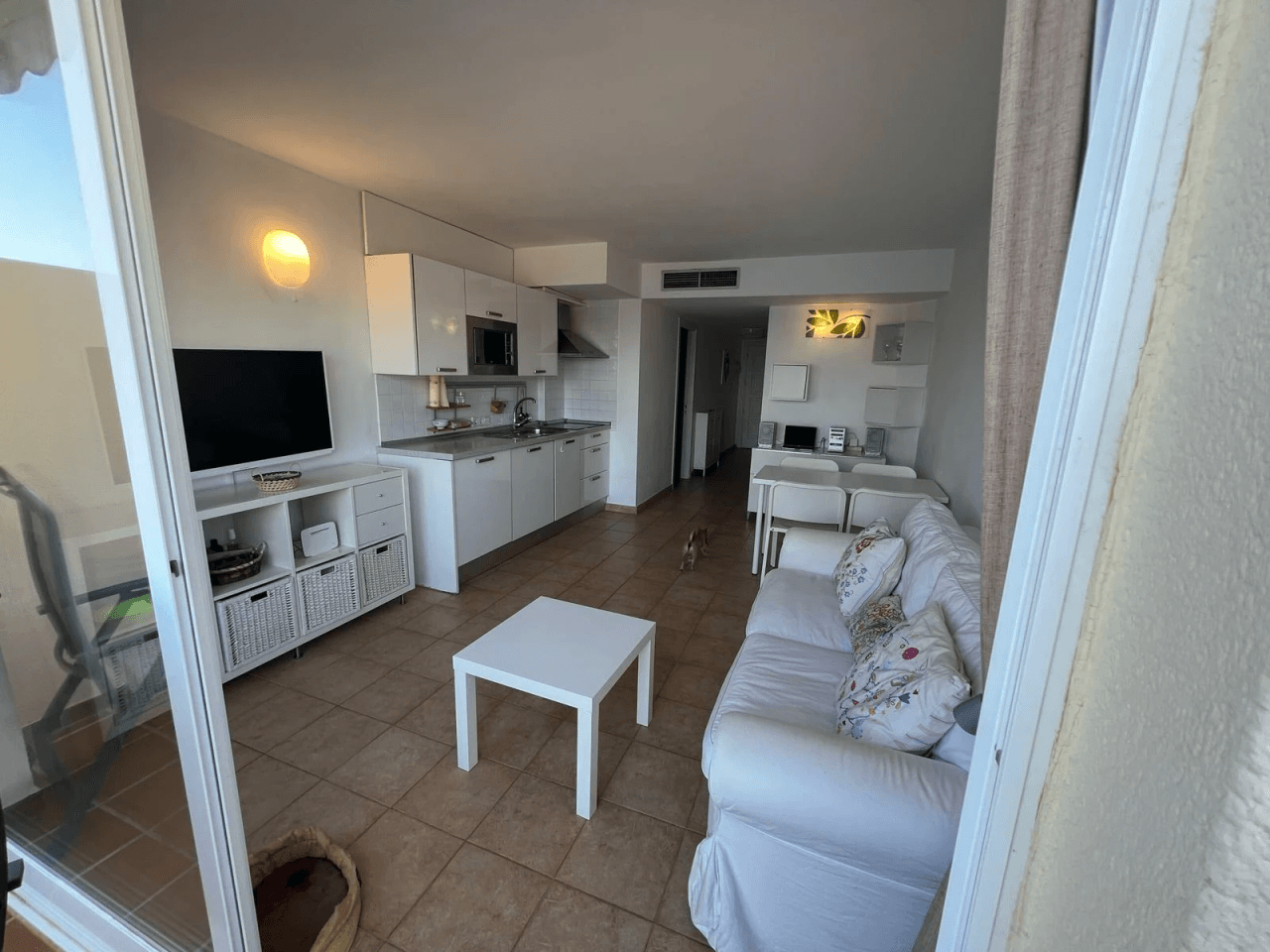 Apartamento con balcón y vistas en Es Canar, Santa Eulalia