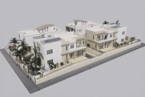 Exclusieve Nieuwbouw Twee-onder-een-kapwoning met Privé Zwembad en Dakterras in Ibiza