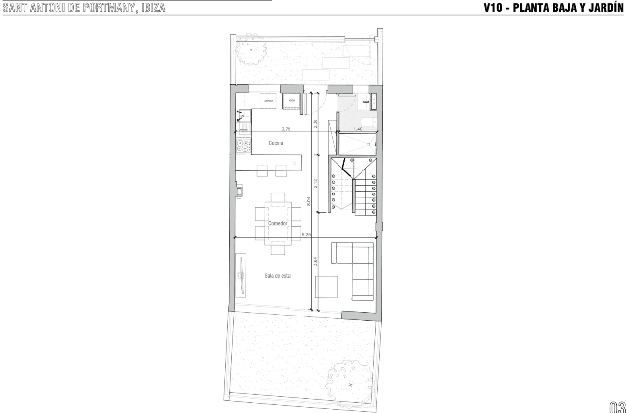Exclusive newly built townhouse in Ses Païsses, Ibiza
