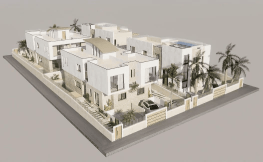 Exclusieve Nieuwbouw Twee-onder-een-kapwoning met Privé Zwembad en Dakterras in Ibiza