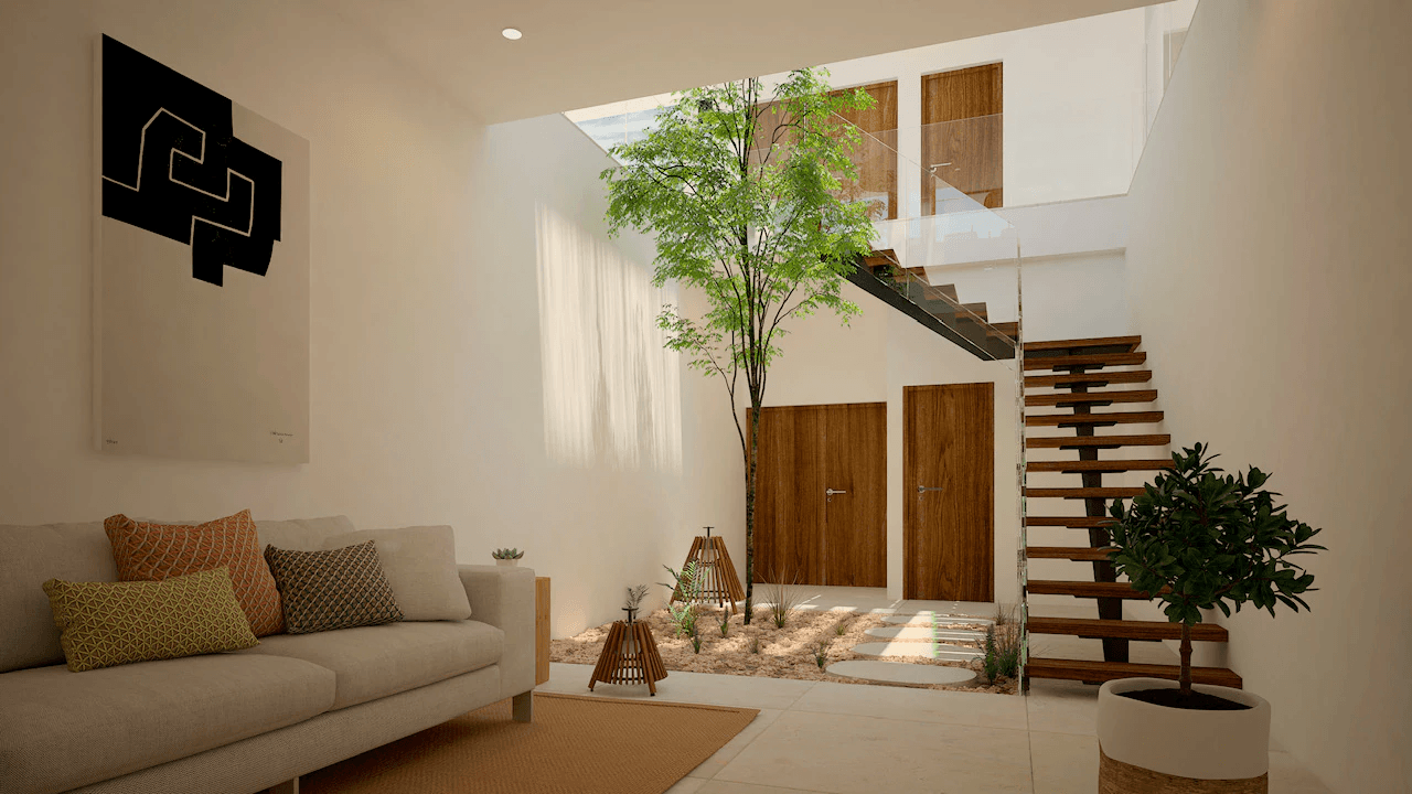Newly built villa for sale in Roca Llisa with views of nature.
