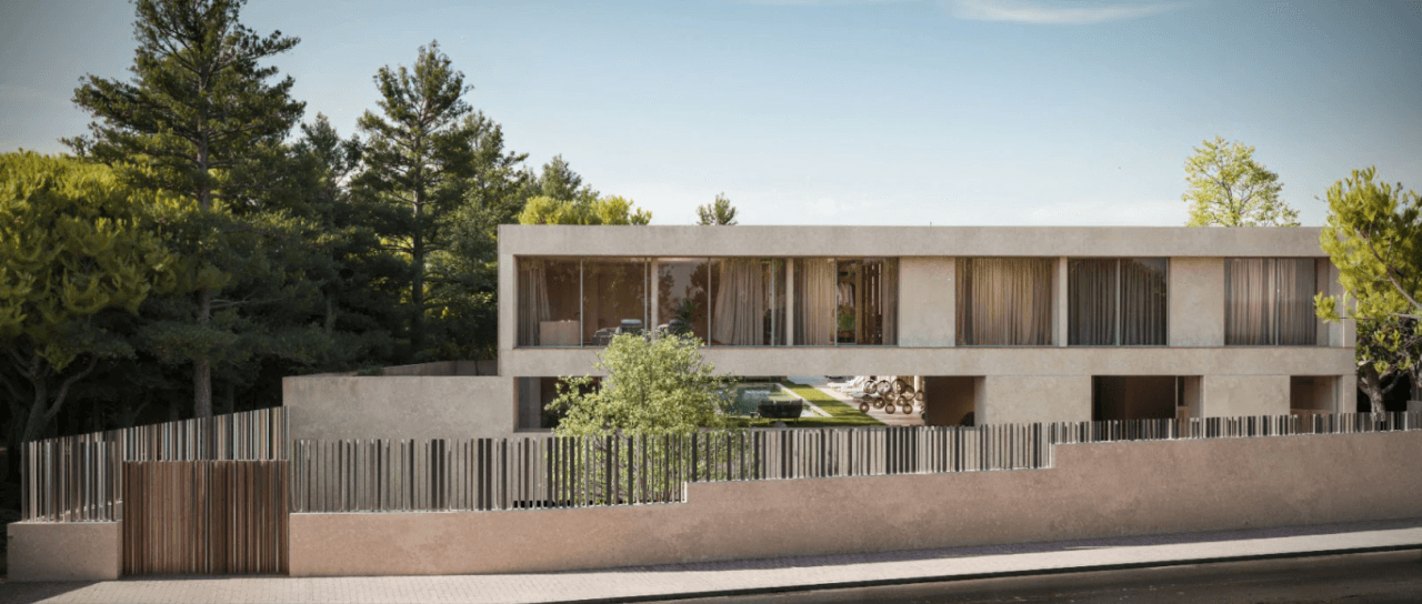 Villa ultra exclusiva en construcción en Vista Alegre con vistas panorámicas al mar