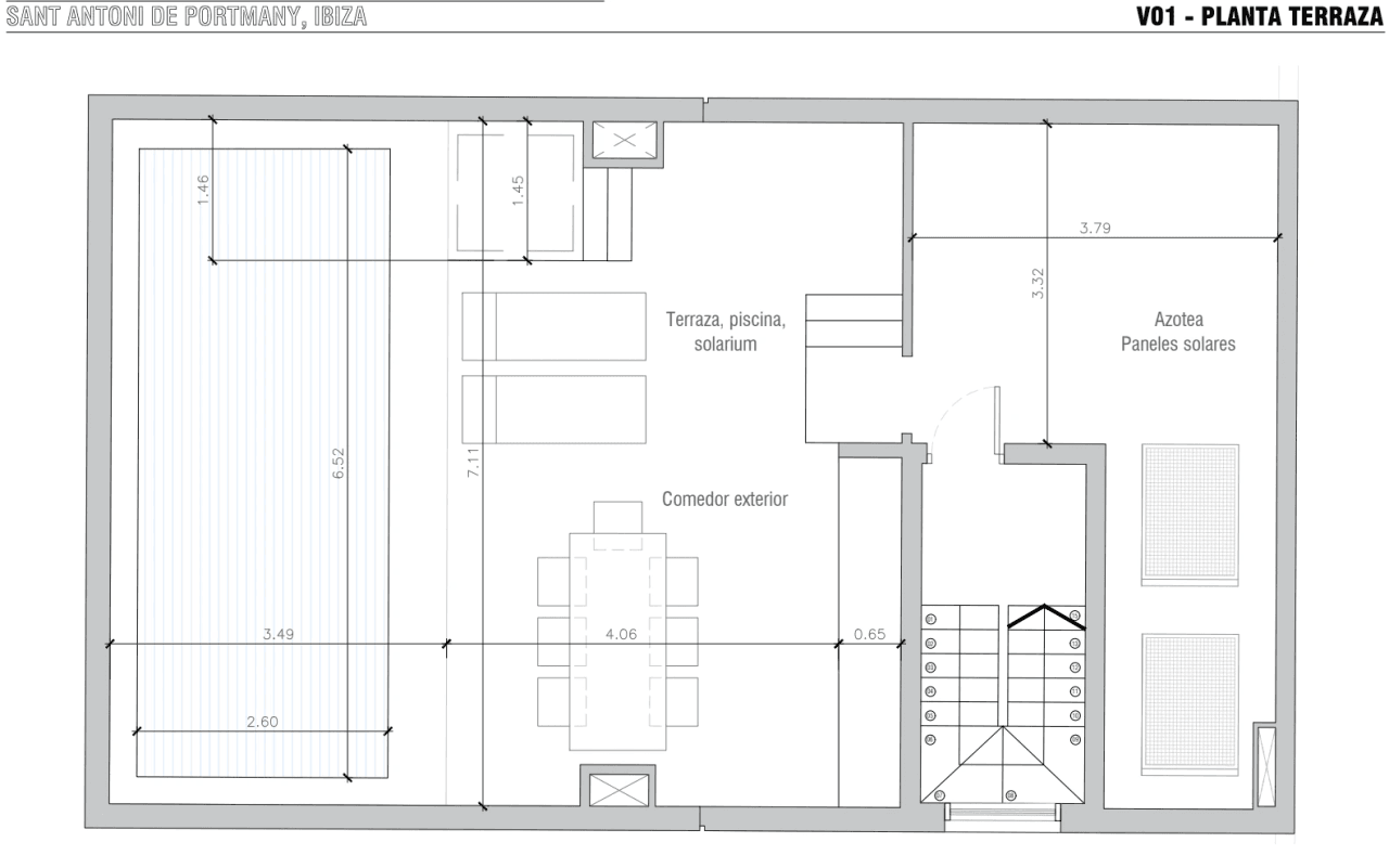 Exclusive new build townhouse in Ses Païsses, Ibiza