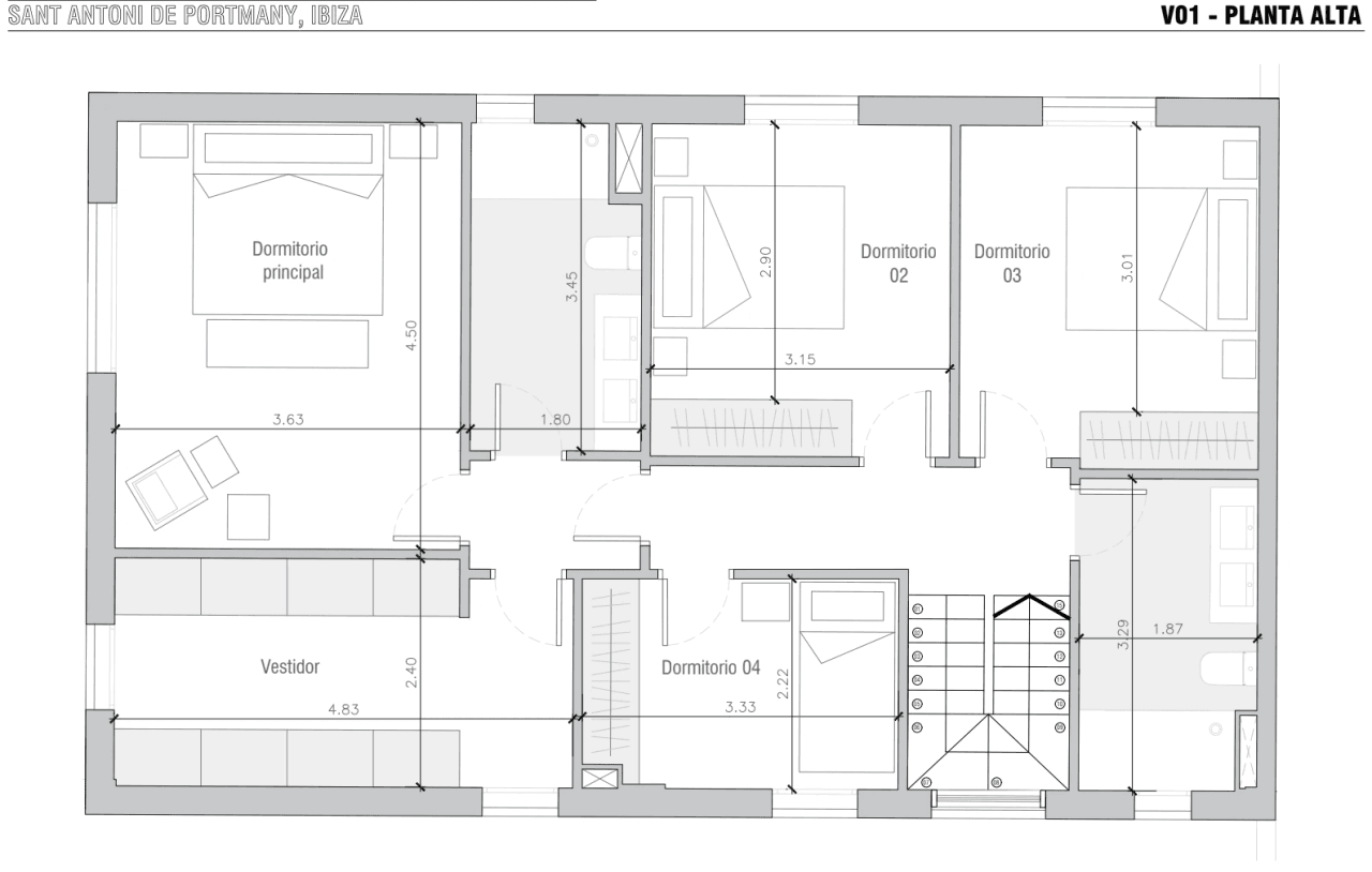 Exclusive new build townhouse in Ses Païsses, Ibiza