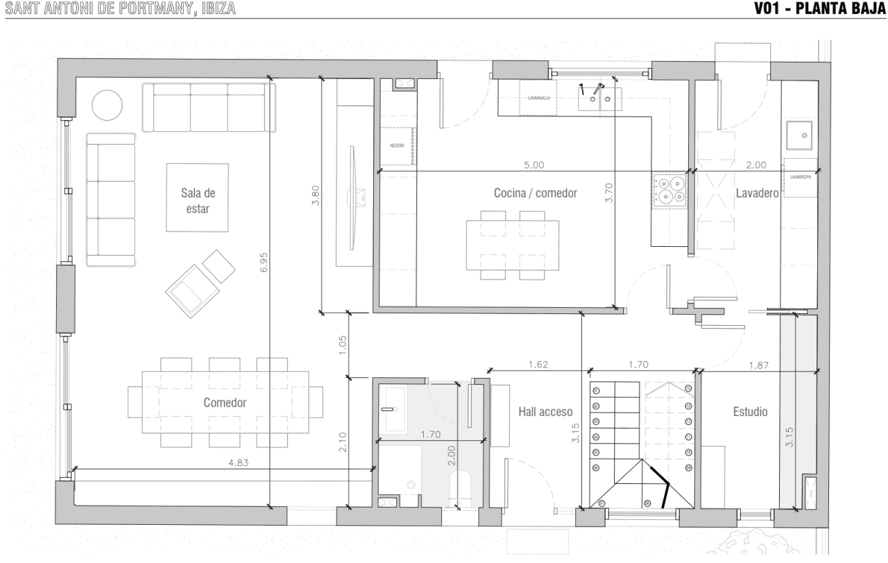 Exclusive new build townhouse in Ses Païsses, Ibiza
