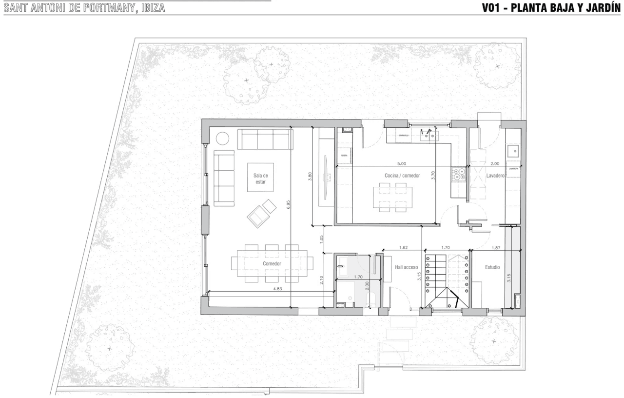 Exclusive new build townhouse in Ses Païsses, Ibiza