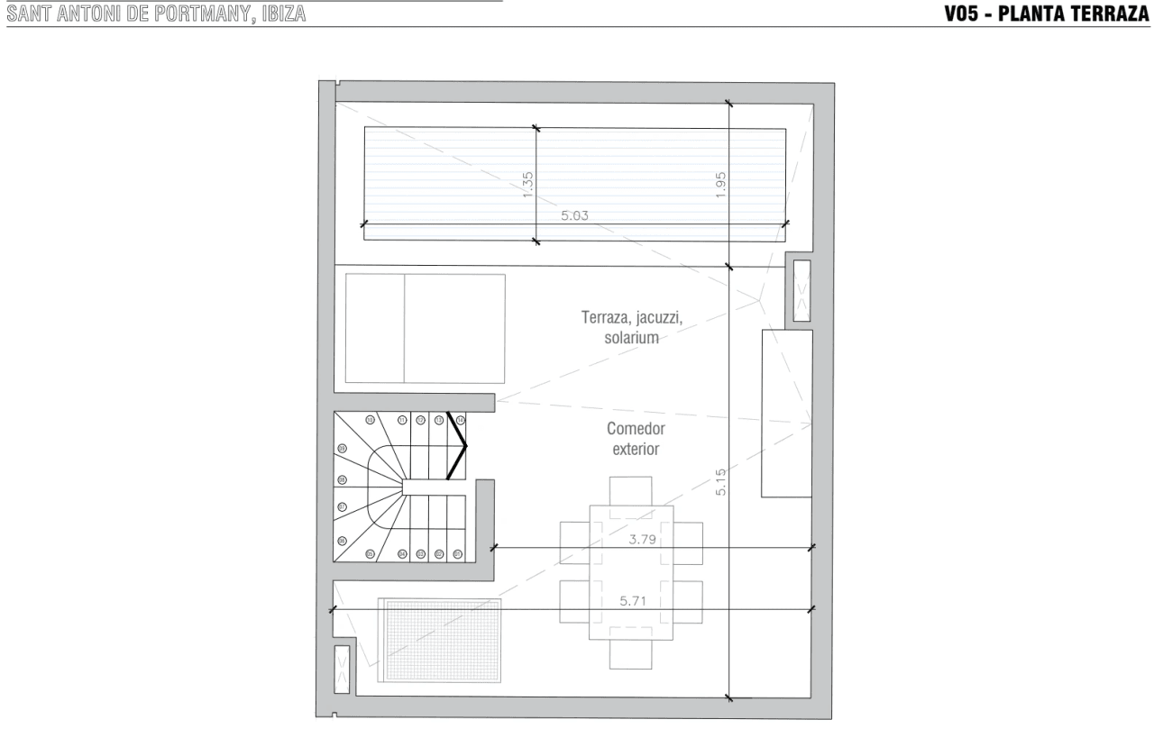 Exclusive new build semi-detached villa in Ses Païsses, Ibiza.