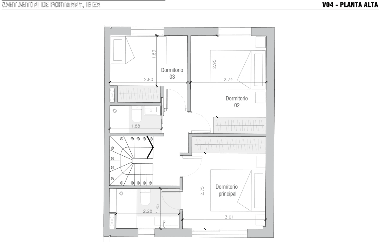 Exclusive new build townhouse in Ses Païsses, Ibiza