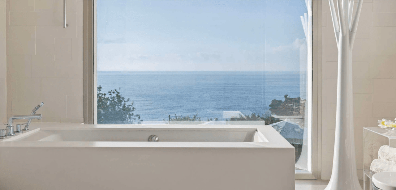 Exceptional luxury villa facing the sea with panoramic views in Cap Martinet, Ibiza.