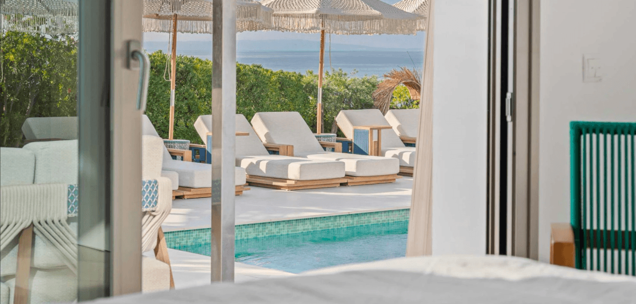 Exceptional luxury villa facing the sea with panoramic views in Cap Martinet, Ibiza.