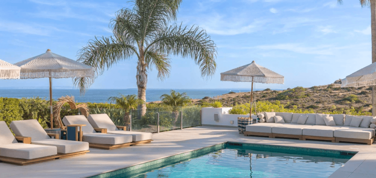Exceptional luxury villa facing the sea with panoramic views in Cap Martinet, Ibiza.
