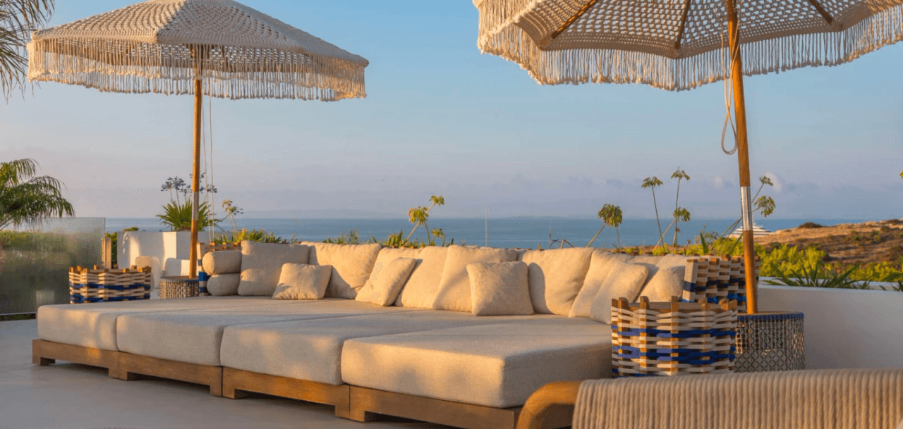 Exceptional luxury villa facing the sea with panoramic views in Cap Martinet, Ibiza.