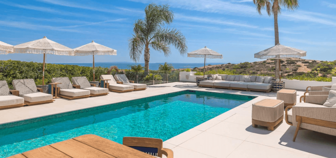 Exceptional luxury villa facing the sea with panoramic views in Cap Martinet, Ibiza.