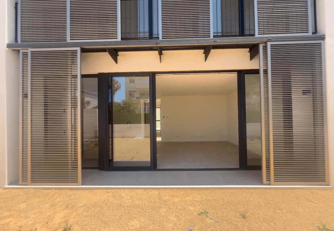 Exclusivo apartamento de obra nueva con jardín privado