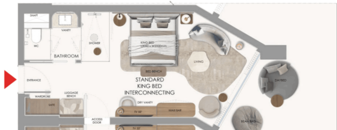 Oportunidad de Inversión Hotelera – Habitación Estándar (Categoría D)