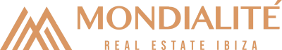 Logotipo mondialité real estate ibiza
